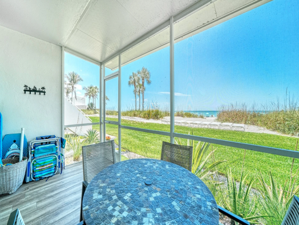 Gulf-Front Townhome with Direct Beach Access in Longboat Key